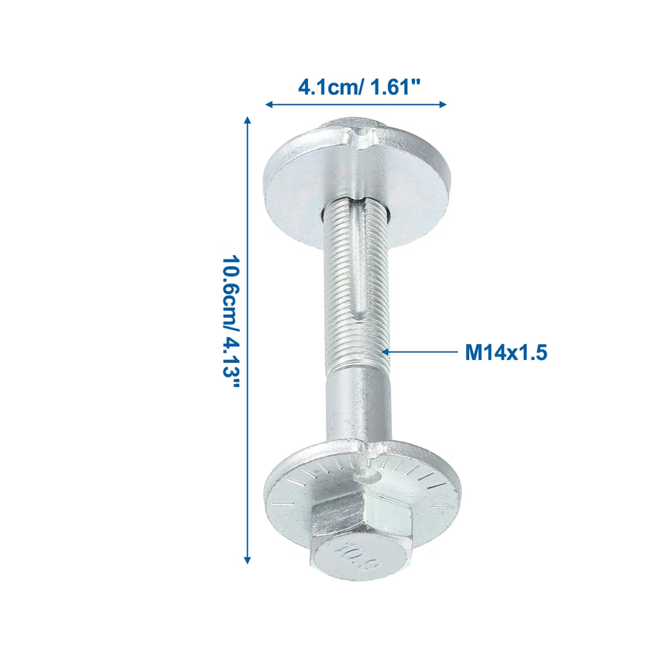 Pacote com (1) parafuso de came de alinhamento de braço de suspensão para Nissan Rogue 2011-2020 55226JG00B - Imagem 4 de 4