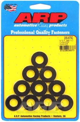 #ad ARP for M12 ID .995 OD black washers 200 8792 $23.89