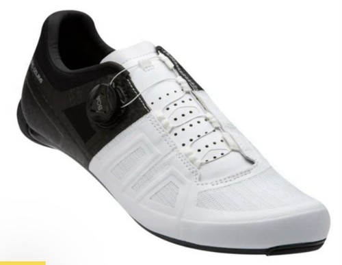 PEARL iZUMi Attack Road Cycling Shoe - Men's Size 43 Black & White MSRP $160