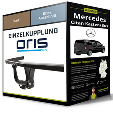 Starre Anhängerkupplung für MERCEDES Citan Kasten/Bus 12- Typ W415 Oris AHK Starre Anhängerkupplung für MERCEDES Citan Kasten/Bus 12- Typ W415 Oris AHK