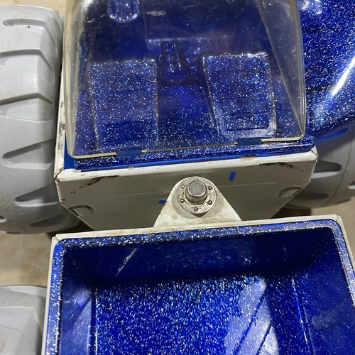 Camión espacial Tonka Crater Crawler vintage años 70 azul brillo vehículo lunar EE. UU. - Imagen 9 de 15