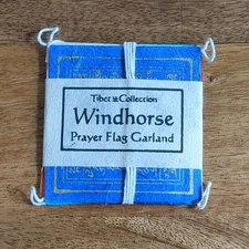 Tibet Collection Windhorse Prayer Flag Garland - Handmade in Nepal