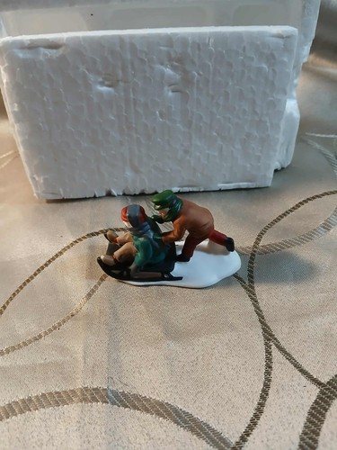 Department 56 Village 3 Pcs. Snow Children Christmas Figurine Set 5938-2 Retired - Picture 8 of 17
