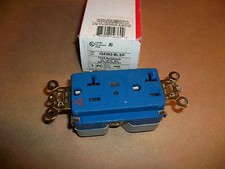 Pass & Seymour TVSS Receptacle IG5362-BLSP  20amp 125vac  NEW IN BOX