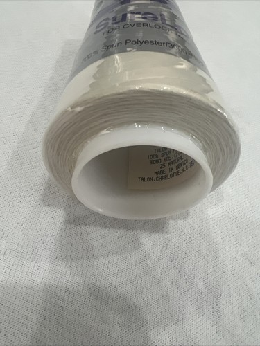 New Talon Sure lock Overlock Machine Thread Natural 3000 Yards - Picture 2 of 3