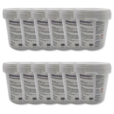120x Wasserkastenwürfel DEWEPRO Spülkastenwürfel WC Reiniger Sanit Toiletten Tab
