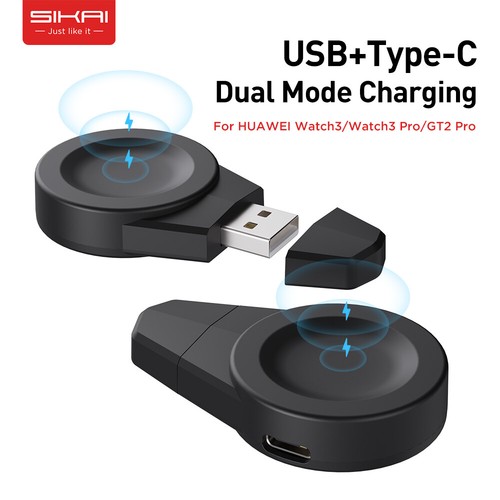 For Huawei Watch 3 Pro /3 / GT2 Pro Portable USB Charger Charging Dock Station - 第 6/12 張圖片