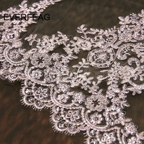 Nuevo Blanco Marfil Catedral Velos de Boda Borde de Encaje Velo de Novia Peine Accesorios - Imagen 13 de 17