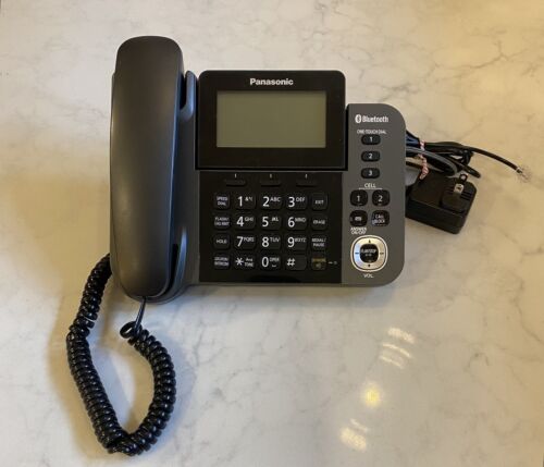 Panasonic KX-TGF380 Gray Link2Cell Bluetooth Phone System Base Station Only - Picture 1 of 7