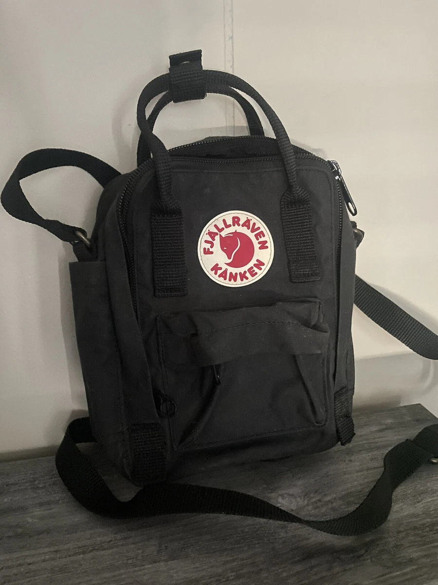 Kanken mini backpack clearance black