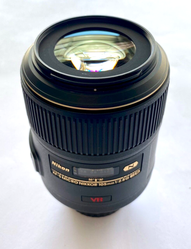Nikon Nikkor AF-S 105mm f2.8 G VR Micro ED Lens Great Shape US6022744 - Picture 5 of 14