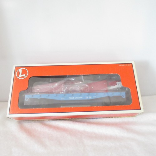 LIONEL TRAINS O SCALE 9823 TEXAS AND PACIFIC FLATCAR w/2 BEECHCRAFT BONANZAS NEW - Picture 1 of 12