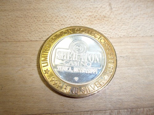 sheraton casino tunica mississippi limited edition .999 fine silver - Picture 3 of 11