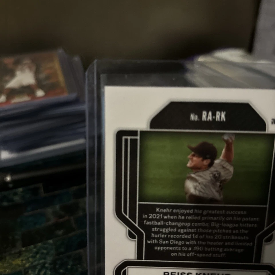 🔥🔥Reiss Knehr Rookie Auto - 2022 Panini Prizm Baseball - Image 3 of 4