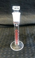 Kontes Bantam-Ware Glass 14/20 Joint TC 5mL Graduated Cylinder, 20039-05 Chipped