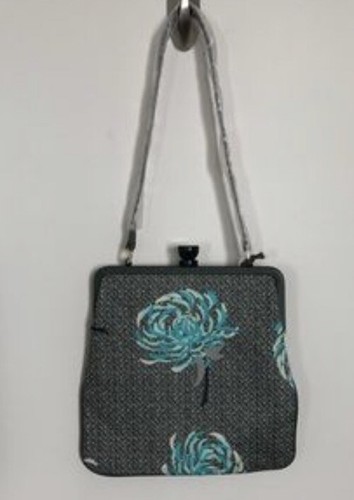 Autentica borsa caprifoglio Ada Rose stampa Edith London Lisa Levis nuova con etichetta - Foto 2 di 12