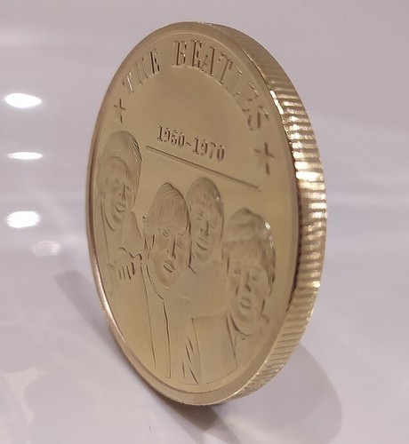 The Beatles Gold Coin John Lennon Paul Ringo George - Bild 6 von 6