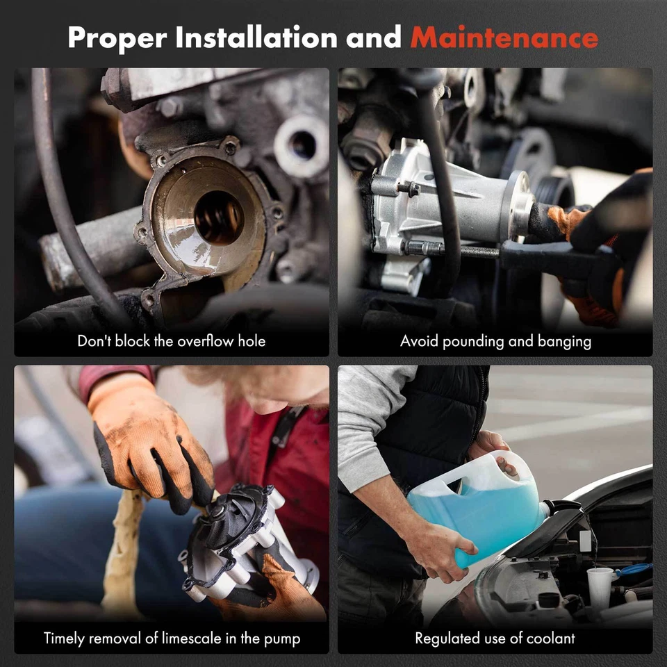 Bomba de agua del motor para International Harvester 8100 8200 8300 9100 SBA 9100i SBA Foto 4 de 4