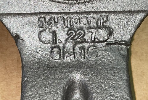 Corvette trailing arm spindle bearing support LH Left Driver side 65-82 GM OEM - Foto 3 di 16