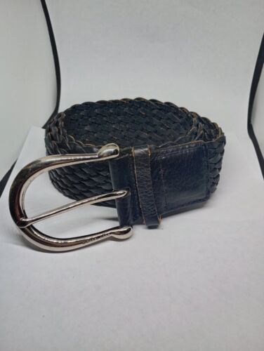 Michael Kors men's Braided Leather Dress Belt - size L