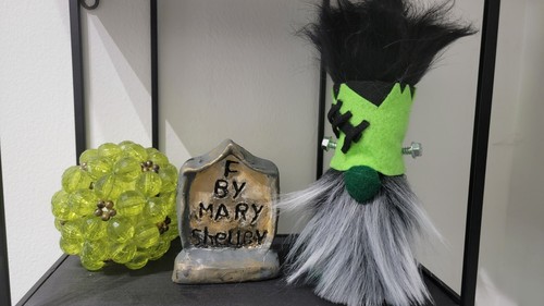 Halloween Holiday Mummy and Frankenstein's Monster Gnomes - Picture 2 of 5