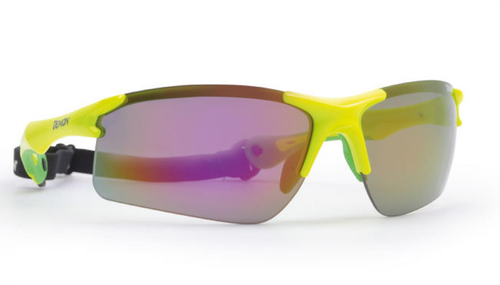 DEMON OCCHIALI TRAIL LENTI INTERCAMBIABILI DCHANGE GIALLO FLUO | eBay