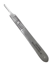 Stainless Steel Scalpel Handle #3 with Scale on One Side - for Blades 10-15