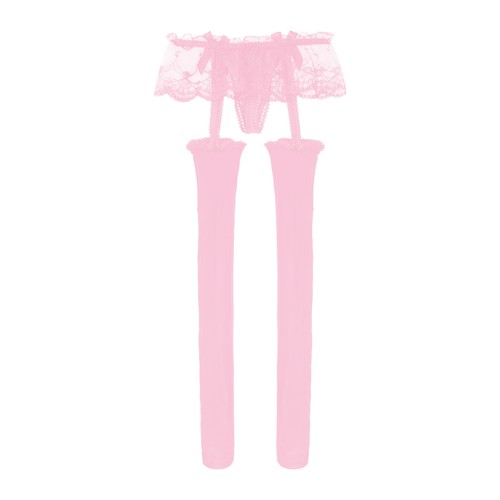 Herren Sissy Spitze Rüschen T-Back Tangas Unterwäsche Gay Jockstrap Höschen mit Rock - Bild 88 von 191