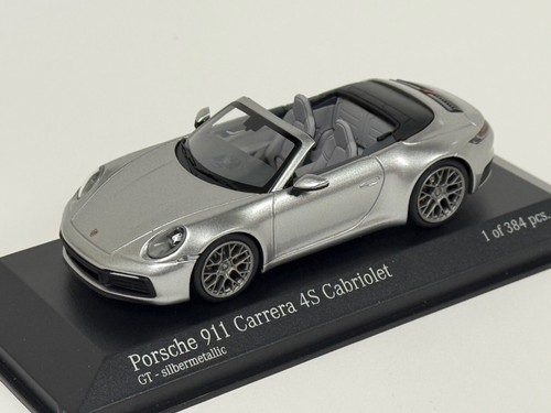 1/43 Minichamps Porsche 911 Carrera 4 S  from  2019 in Silve 410 069330 BK129 - Picture 1 of 7