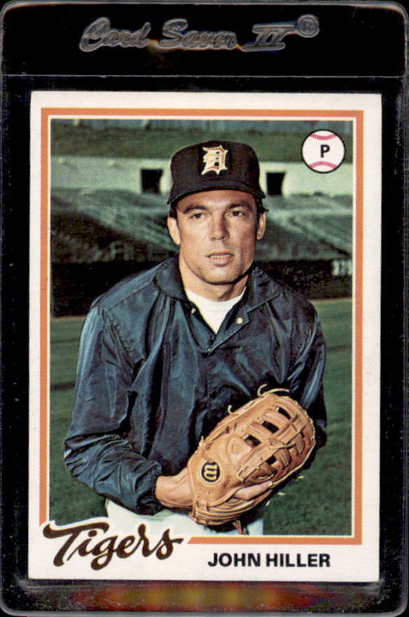 1978 Topps #258 John Hiller Detroit Tigers - Nice Card