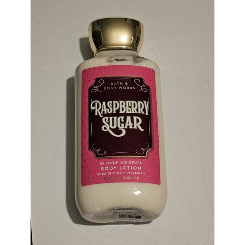 Bath & Body Works Raspberry Sugar 24hr Moisture Shea Lotion 8oz