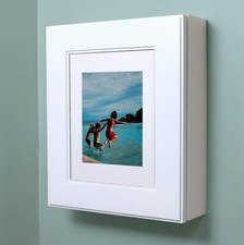 Slightly Imperfect Wall-Mount Picture Frame Medicine Cabinet, NO MIRROR
