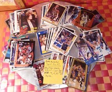 Cards, Basketball, vtg Blue Chips, UpperDeck, Classic, Fleer, StarPics, 90, 94,