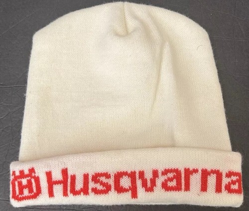 Husqvarna Knit Beanie Winter Ski Hat Adult Size - Preowned - Picture 2 of 2