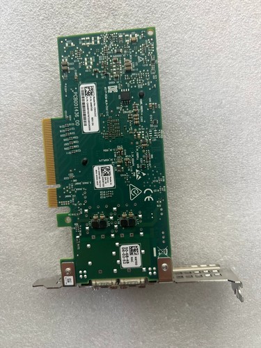 Carte réseau DELL CX4121C ConnectX-4LX 0MRT0D 020NJD 25 Go double port - Photo 2/2