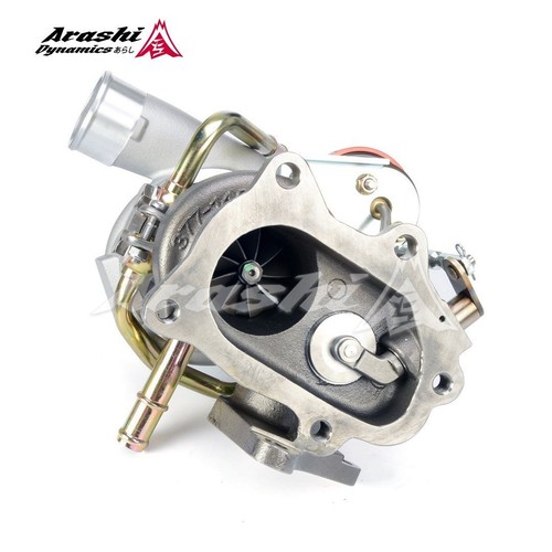 ARASHI GTX Turbo TD04HL 19T para SUBARU GC8 GDB Impreza WRX con 9 cuchillas de alto flujo - Imagen 5 de 6