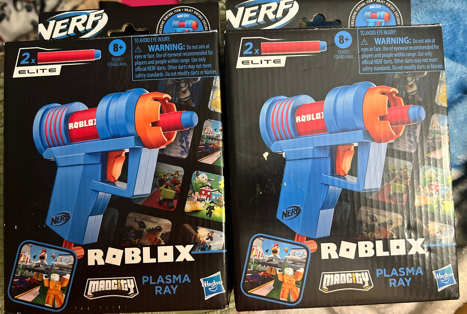 Roblox Nerf Boom Strike Boxy Buster Plasma Ray Adopt Me! Bees! Guns W/Codes  NEW