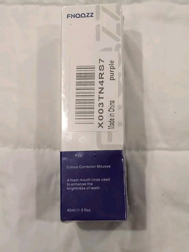 2x Colour Corrector Foam Mouth Rinse Teeth Whitening Tooth Bright Stain Removal - Picture 5 of 7