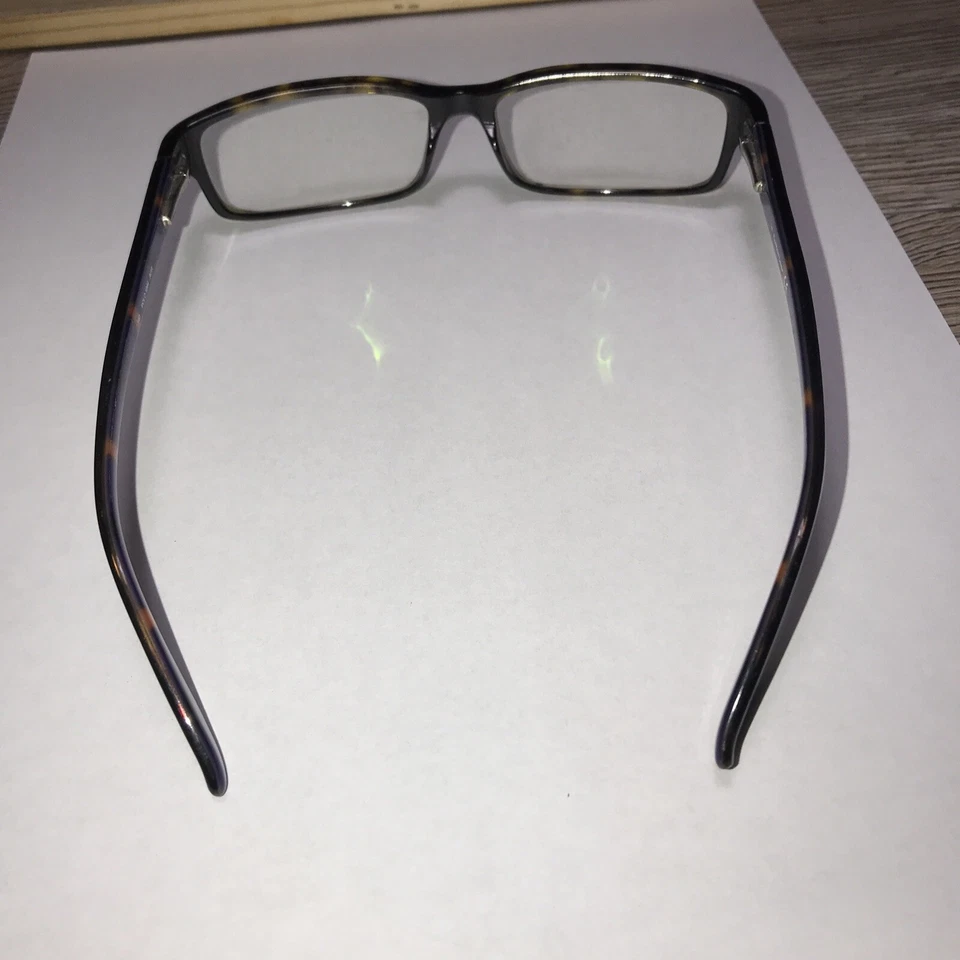 Polo Ralph Lauren 1884 框架 仅 54-15-140 玳瑁矩形 10521 紫色 In — 第 4/4 张图片