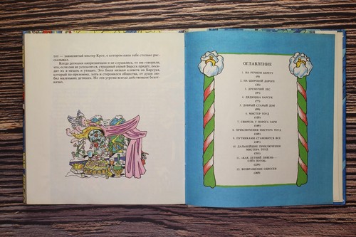 Wind in the Willows. Grahame. ВЕТЕР В ИВАХ. FIRST EDITION Russian kids book🐸 - Picture 21 of 23
