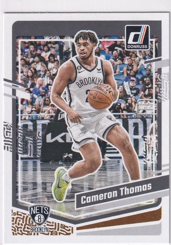 2023-24 Panini Donruss NBA Basketball No. 69 Cameron Thomas - Bild 1 von 2
