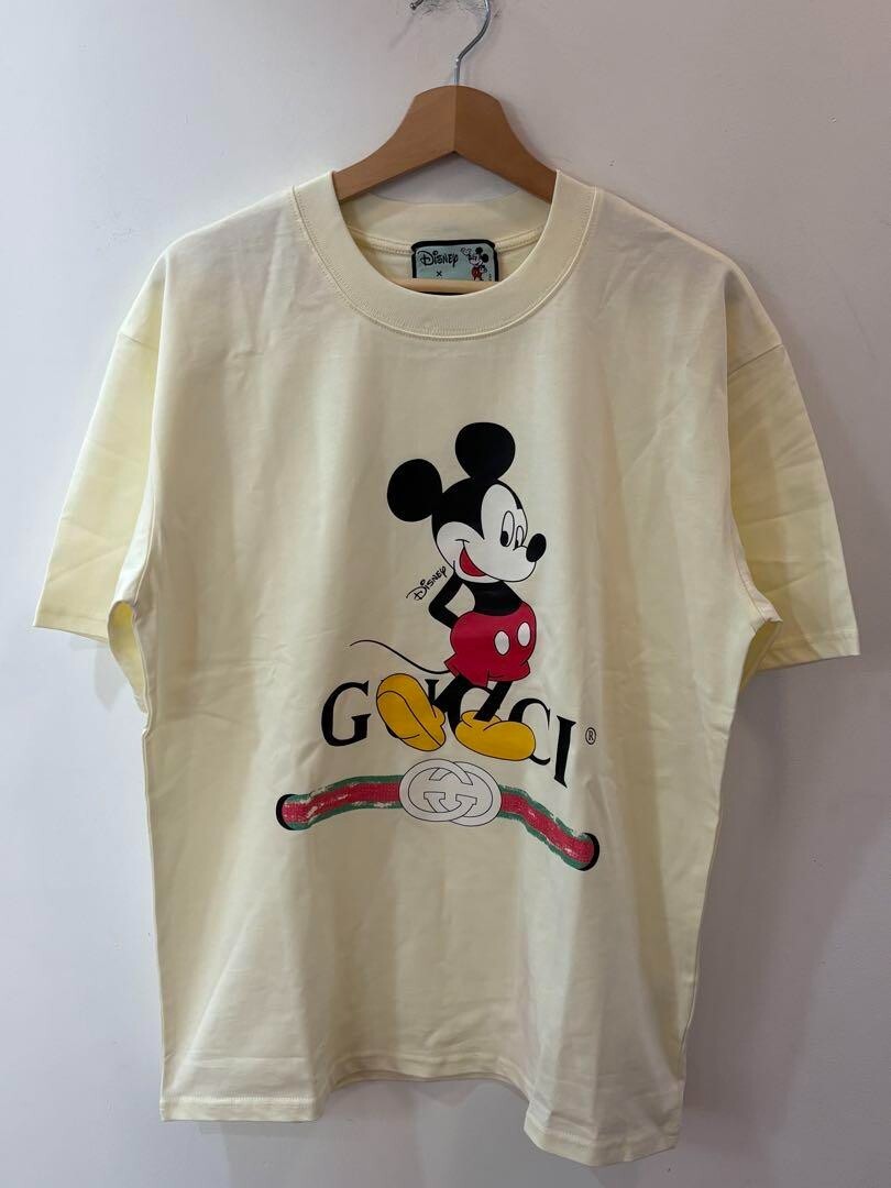 Gucci Gucci T-shirt short sleeve Disney Mickey Mouse white s