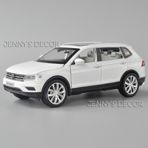 1:32 Maßstab Druckguss Modellauto Tiguan L Miniatur Replik Rückzug Spielzeug - Bild 5 von 10