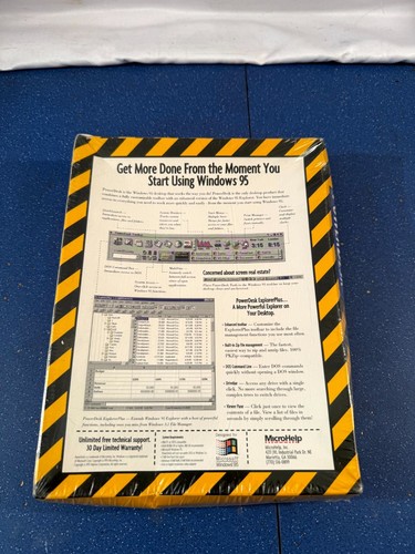 MicroHelp PowerDesk Software 3.5" Disk for Microsoft Windows 95 - Picture 3 of 3