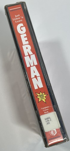 Just Listen 'N' Learn - GERMAN contains 3 Cassettes & 1 Paperback 2nd Ed - Picture 2 of 11