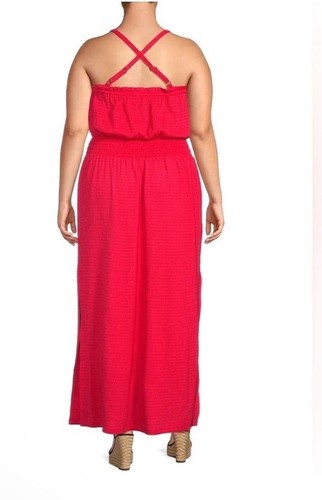 Michael Kors Geranium Smocked Maxi Dress NWT Sz Small NWT - Picture 3 of 7
