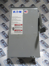 EATON DG221NRB Disconnect (NS) 30 Amp 240 Volt 1PH3W Fusible Nema 3R -WARRANTY