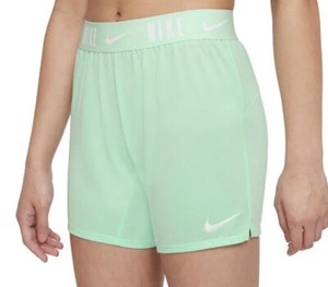 Nike Girls Dri-FIT Trophy Training Shorts Mint Foam Sz XL