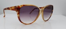 Vintage Foster Grant Tortoise Oval Cat-Eyed Sunglasses USA FRAMES ONLY
