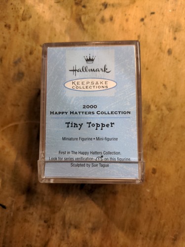 Vintage Hallmark Merry Miniatures Happy Hatters Collection Tiny Topper Hat - Picture 5 of 7
